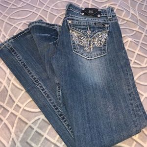 MISS ME bootcut jeans